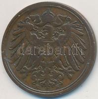 Német Birodalom 1891E 1pf Cu T:3 kissé hajlott, ph.
German Empire 1891E 1 Pfennig Cu C:F slightly c...