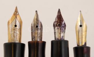 3 db régi töltőtoll + Mont Blanc töltőtoll(törött)