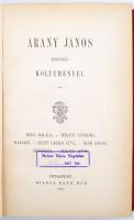 Arany János összes munkái. III. kötet. Elbeszélő költemények. Bp., 1884. Ráth Mór. Kiadói, festett, ...