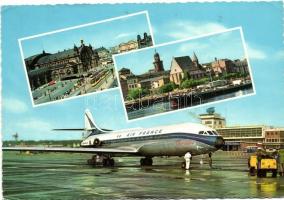 20 db MODERN motívum képeslap, repülőgépek, sok Lufthansa lappal, több másodpéldánnyal, vegyes minős...