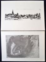 Rajzok Szolnokról - Grafikai mappa városunk felszabadulásának 40. évfordulója tiszteletére. Szerkesz...