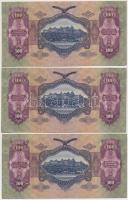 1930. 100P (6x) sorszámkövetők T:I-,II
