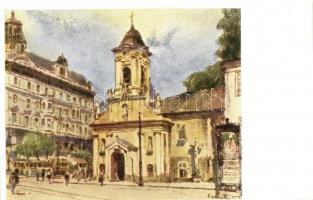 11 db RÉGI városképes és motívum képeslap, vegyes minőség / 11 old town view and motive postcards, mixed quality