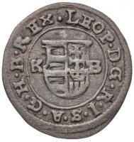 1679K-B Denár Ag "I. Lipót" (0.50g) T:2-
Huszár: 1508., Unger II.: 1107