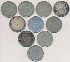 1947. 5Ft Ag "Kossuth" (10x) T:2-,3