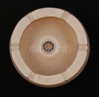 Fülöp-szigeteki szuvenír hamutartó a Presidental Security Command jelvényével és Brig Gen Santiago S...