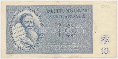 Német 3. Birodalom / Theresienstadt koncentrációs tábor 1943. 10K T:III
German Third Reich / Theres...