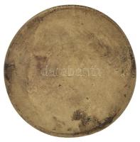 DN "Borsodi Szénbányák - 30 év bányászati tevékenységért" egyoldalas fém érem (78mm) T:2