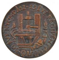 Csúcs Ferenc (1905-1999) 1958. "Bezdáni Ferenc / 50 éve nyomdász - 25 éve régipénzgyűjtő" ...