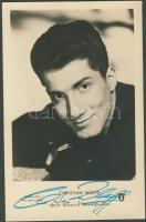 Christian Wolff német filmszínész aláírása fényképén