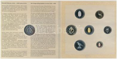 2008. 1Ft-100Ft 7klf db + Mátyás denár Ag fantáziaverete "Reneszánsz emlékév" dísztokos sz...