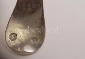 Kanálból készült ezüst (Ag.) karkötő, jelzett, nettó 15 g