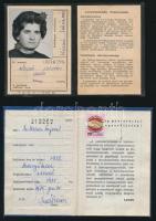 7 db vegyes igazolvány