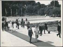 cca 1965 Rezla Pahlavi iráni sah fotó / Iran shah photo  16x24 cm