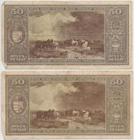 1945. 50P (4x) T:III