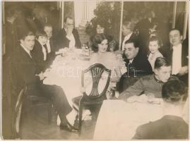 1932 Athléta bálon készült fénykép 18x24 cm