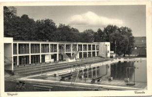 4 db RÉGI történelmi magyar városképes lap; Krasznahorkaváralja, Kolozsvár, Ungvár, Lucski-fürdő / 4...