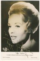 Tippi Hedren filmszínésznő aláírása fényképen