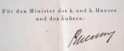 1917 Báró Vojnich Sándor főrendiházi tagnak szóló udvarmesteri levél melyben értestíik, hogy a titko...
