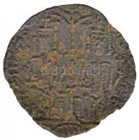 1172-1196. Rézpénz Cu "III. Béla" (1,34g) T:3 ph. 
Huszár 72., Unger I.: 114