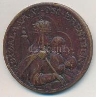 1930. "II. Ottó Magyarország örökös királya / Bizalmam az ősi erényben" Br emlékérem (32mm...