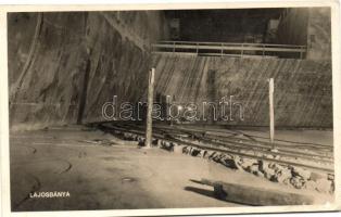 Aknaszlatina, Solotvyno; Lajos-bánya, Déli hosszú kamra / mine interior, Southern long shaft, 1940 Máramarossziget Visszatért So. Stpl. (EK)