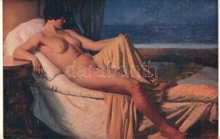Didon / Erotic nude art postcard, J.P.P. 2032. s: P. A. Laurens (EK)