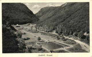 Szádelő, Zádiel; strand a völgyben / strand in the valley (EK)