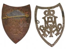 ~1930-1940. "Sancta Maria Általános Iskola és Leánygimnázium" zománcozott tombak (gimnáziu...