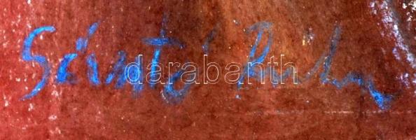 Szántó jelzéssel: Anya és gyermeke, pasztell, papír, 42×29,5 cm