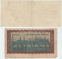 Németország / Weimari Köztársaság 1918-1923. 5db klf szükségpénz, közte Hamburg, Hannover, Sorau T:v...