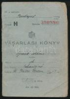 1941 Vásárlási könyv, pp.:32, 14x10cm