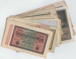 Németország / Weimari Köztársaság 1919-1923. 30db-os vegyes bankjegy tétel T:vegyes Germany / Weimar Republic 1919-1923. 30pcs of banknotes C:mixed