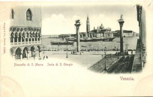 Venice, Venezia; Piazzetta di S. Marco, Isola di S. Giorgio / St. Mark square, St. George island