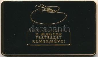 2014. "A magyar festészet remekművei / Munkácsy Mihály - Krisztus Pilátus előtt" aranyozot...