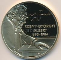 Ifj. Szlávics László (1959-) 2012. "Szent-Györgyi Albert / Nagy magyarok" aranyozott Cu emlékérem (40mm) T:PP