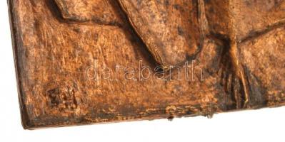 "Ja zum Glauben, ja zum Leben. Papst Johannes Paulus II in Österreich 1988" feliratú réz e...