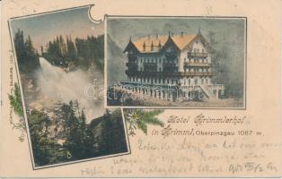 Krimml, Oberpinzgau; Hotel Krimmlerhof, floral