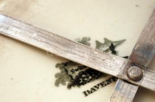 Davenport procelán jelenetes falitál, levonóképes, jelzett, kis kopásnyomokkal, d: 23 cm