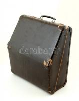 Weltmeister Senola II tangóharmonika, eredeti dobozában, működik,  33×43 cm