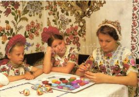 33 db MODERN folklór motívumlap / 33 modern folklore motive cards