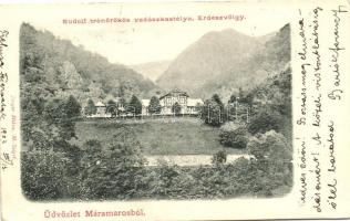 Tiszavölgy, Erdészvölgy; Rudolf trónörökös vadászkastélya, kiadja Berger Miksa / hunting castle (EK)