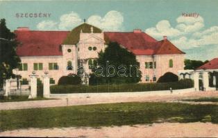 5 db RÉGI magyar és külföldi városképeslap, vegyes minőség; Szécsény, Hajmáskér, Aknaszlatina, Nápol...