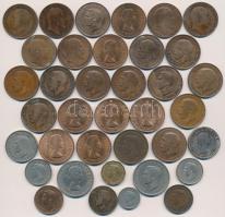 Nagy-Britannia 1902-1962. 1p (26x) + 1919-1942. 1/2p (3x) + 1937. 3p + 1947. 6p + 1948-1949. 1Sh (2x...