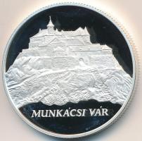 2006. 5000Ft Ag &quot;Munkácsi vár&quot; tanúsítvánnyal dísztokban T:PP kis felületi karc, kis ujjlenyomat