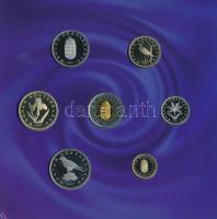 2007. 1Ft-100Ft 8klf db, szettben, benne 50Ft "50 éves a Római Szerződés" T:PP