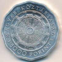 2006. 5000Ft Ag "Esztergomi Bazilika" dísztokban, tanúsítvánnyal T:BU ujjlenyomatos