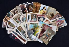 cca 1940-90 Vegyes szentképtétel, 100db, különböző minőségben és méretben, cca12x8cm és 6x4cm között