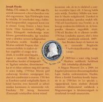 2009. 5Ft-200Ft "Haydn" 6klf darabból álló forgalmi érme sor + "Joseph Haydn" Ag...