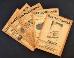 1948 Elektrotechnika. A Magyar Elektrotechnikai Egyesület hivatalos közlönye. Az 1948-as, 40. évfolyam 5 száma.